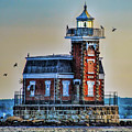 Stepping Stones Lighthouse Near the Throgs Neck Bridge